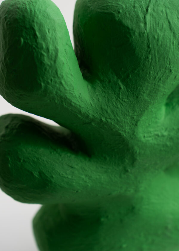 Unique object 'Green Coral Chalk Sculpture' by Noa Noon Gammelgaard